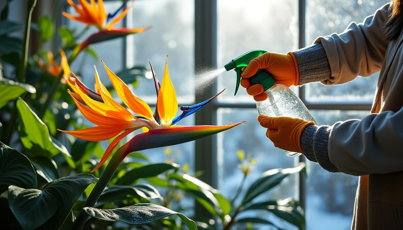 découvrez nos conseils essentiels pour protéger vos oiseaux de paradis pendant l'hiver et assurer leur santé et beauté malgré le froid.