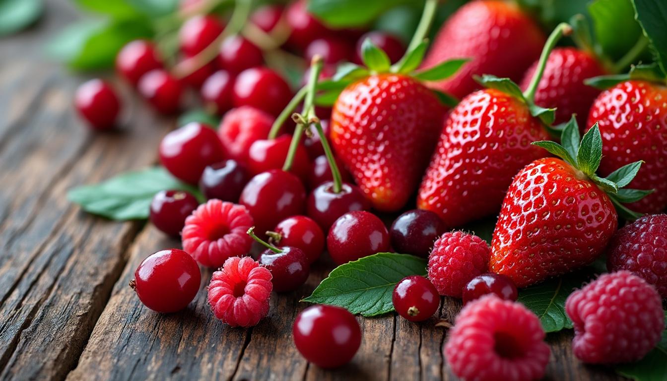 explorez les fruits rouges, véritables trésors de saveurs et de santé. profitez de leurs bienfaits naturels tout en savourant des délices gourmands.