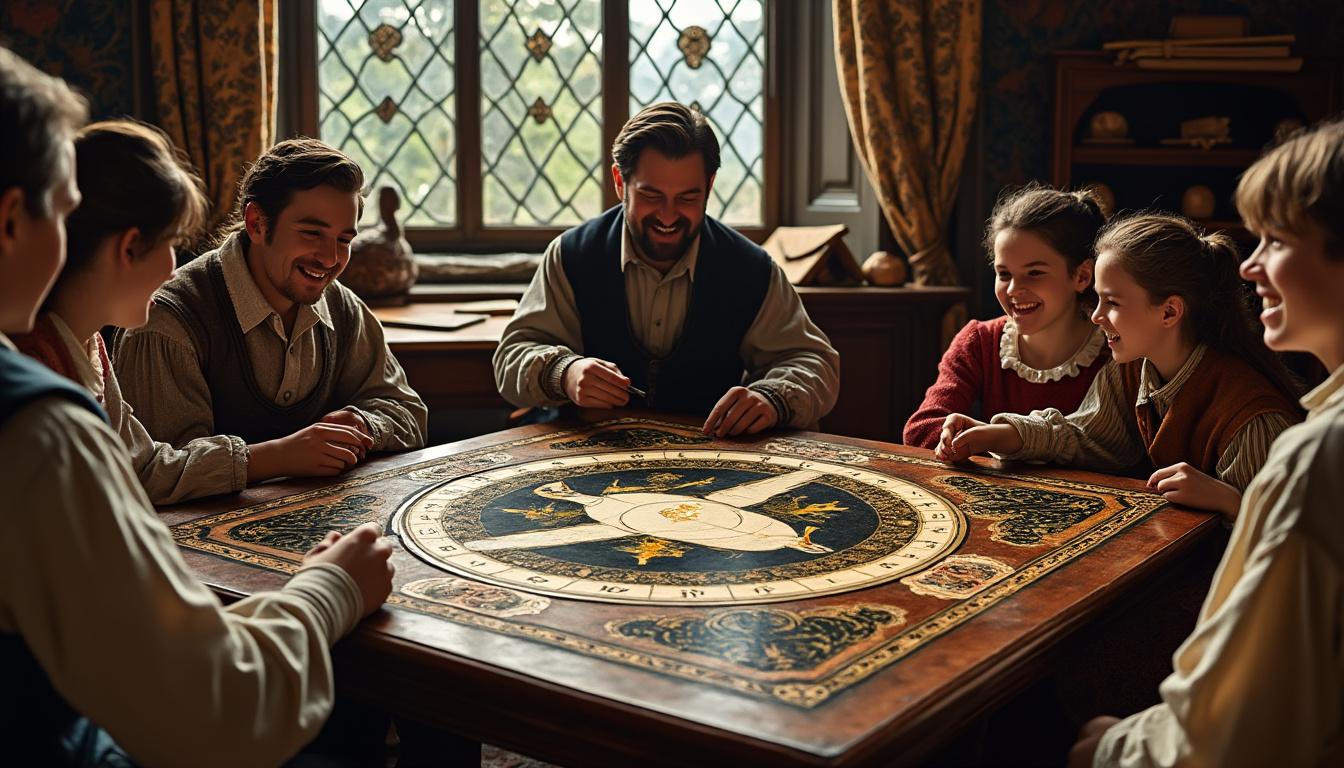 explorez l'histoire fascinante du jeu de l'oie, un incontournable des soirées en famille, et découvrez pourquoi ce classique reste si apprécié à travers les générations.