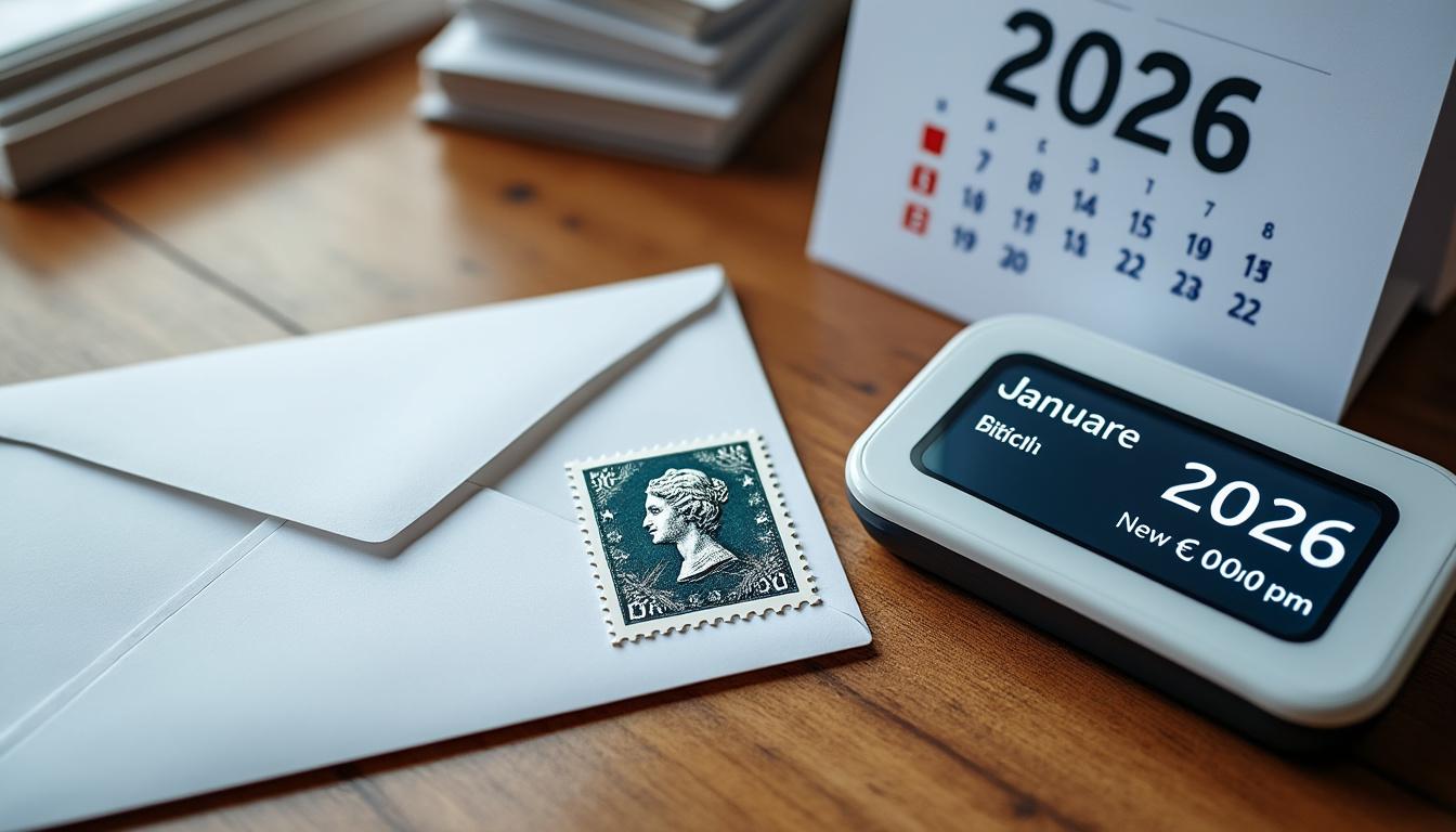 découvrez les nouveaux tarifs postaux applicables à partir du 1er janvier 2026 et ce que vous coûtera désormais l'envoi d'une lettre en france.