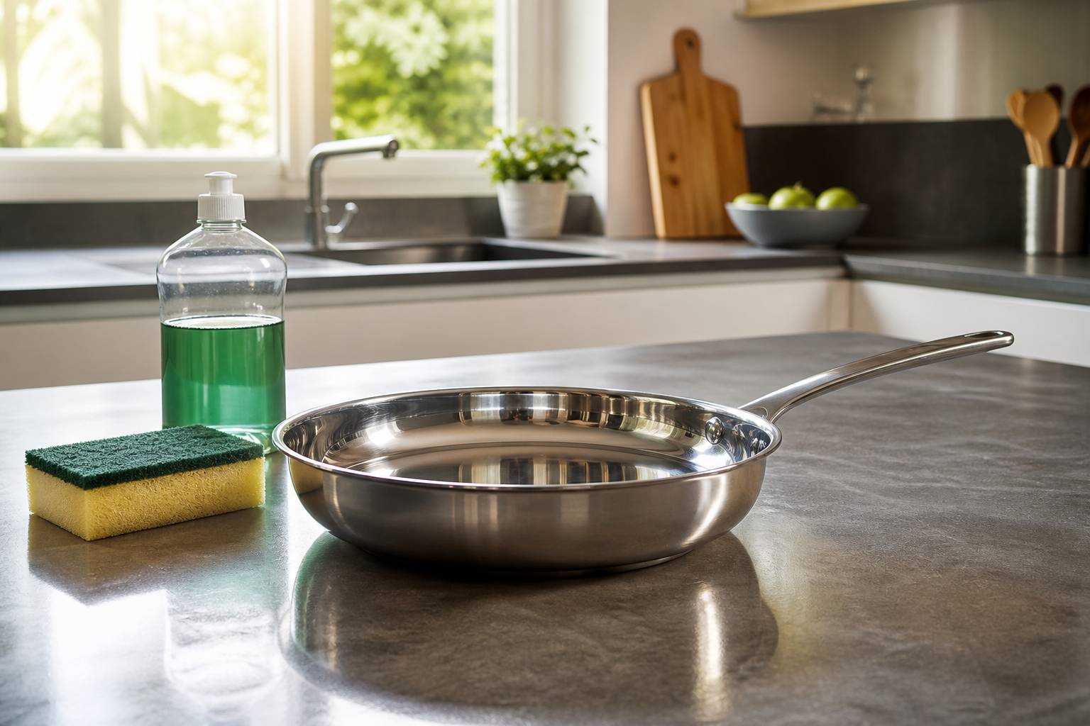 La méthode infaillible pour restaurer une poêle en inox retraite-tranquille.com